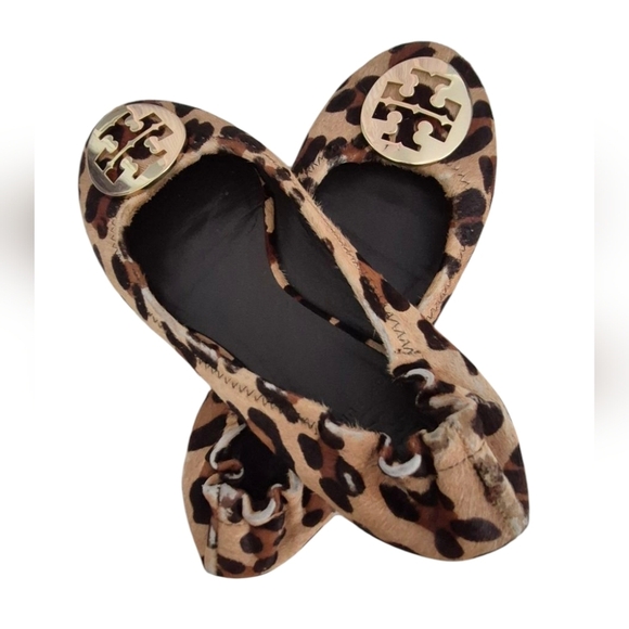 Tory Burch Leopard Print Ballet Flats - Picture 2 of 10
